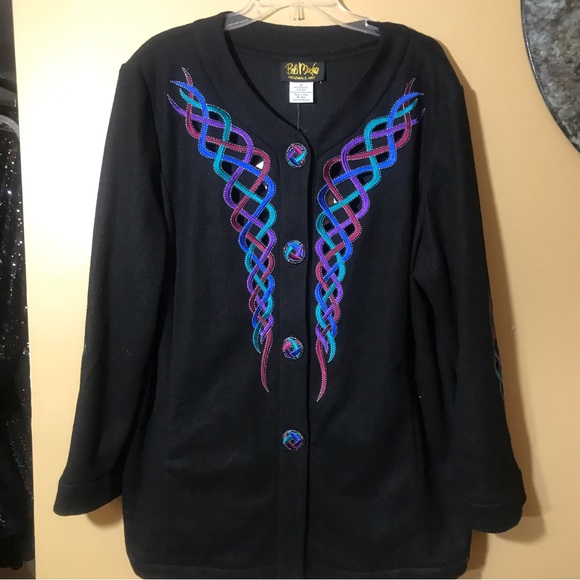 Bob Markie wearable art jacket 1X NWT - Picture 2 of 6